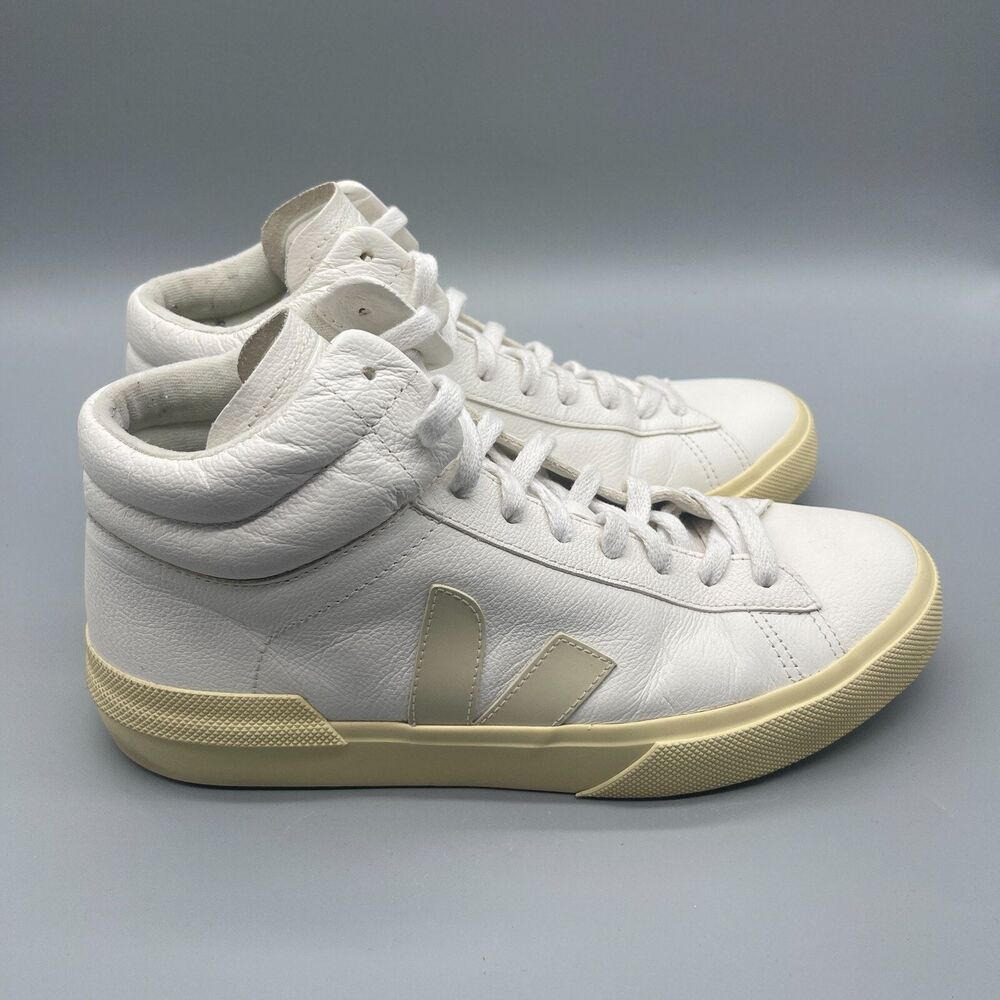 VEJA Minotaur Shoes Womens Size 10 White Hi Top Comfort Casual Walking Sneakers